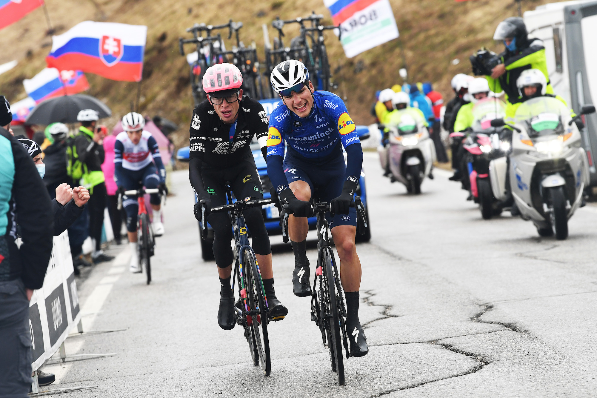 Remco Evenepoel se compromete a trabajar para João Almeida en la última semana del Giro de Italia 2021