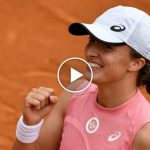 Roland Garros 2021: ¡la corte canta feliz cumpleaños a Iga Swiatek!