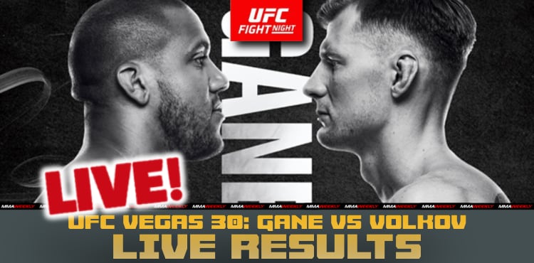 UFC Vegas 30 resultados en vivo Gane vs Volkov