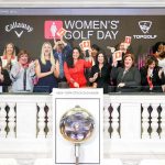 El Día del Golf Femenino comienza con la campana de apertura en la Bolsa de Valores de Nueva York y termina con reuniones de golf