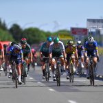 El final fotográfico coloca a Mark Cavendish en segundo lugar en la carrera de un día de Bélgica mientras continúa la trayectoria ascendente