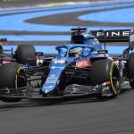 Fernando Alonso 'cobró vida', Esteban Ocon 'retrocedió' en Francia