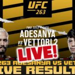 Resultados de UFC 263 en vivo Adesanya vs Vettori