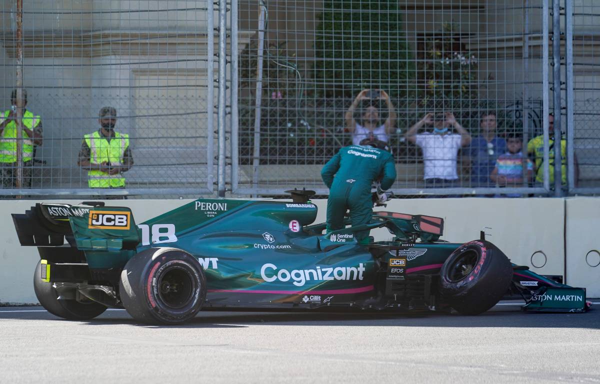 Lance Stroll sintió que 'la parte trasera simplemente se soltó' en Bakú