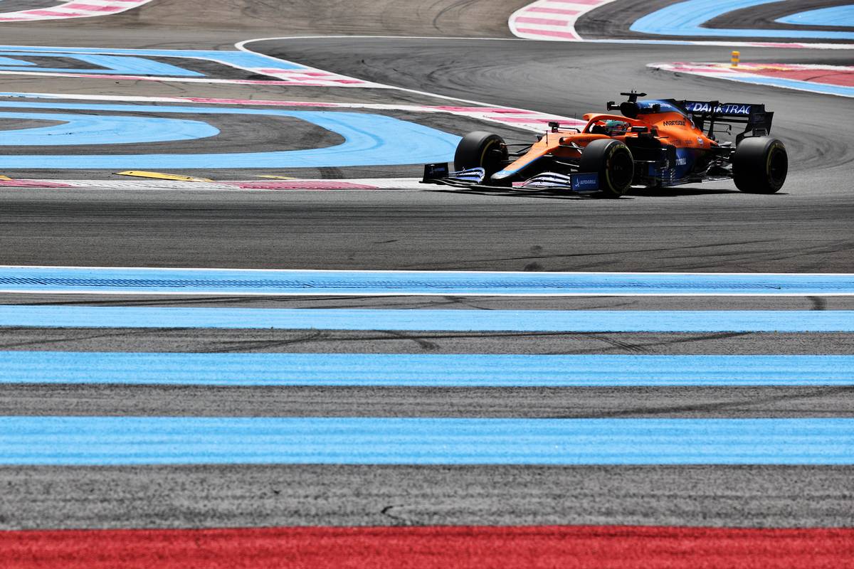 Daniel Ricciardo (AUS) McLaren MCL35M.  18.06.2021.  Campeonato del Mundo de Fórmula 1, Ronda 7, Gran Premio de Francia, Paul Ricard