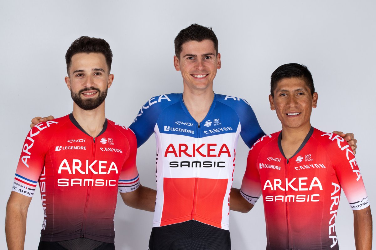 Quintana, Bouhanni y Barguil lideran a Arkéa-Samsic en el Tour de Francia