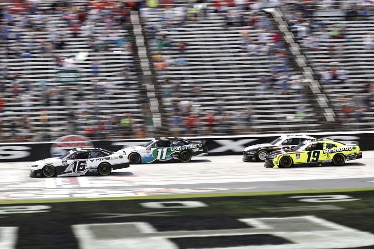 AJ Allmendinger, Justin Haley, Brandon Jones - Texas Motor Speedway - NASCAR Xfinity Series