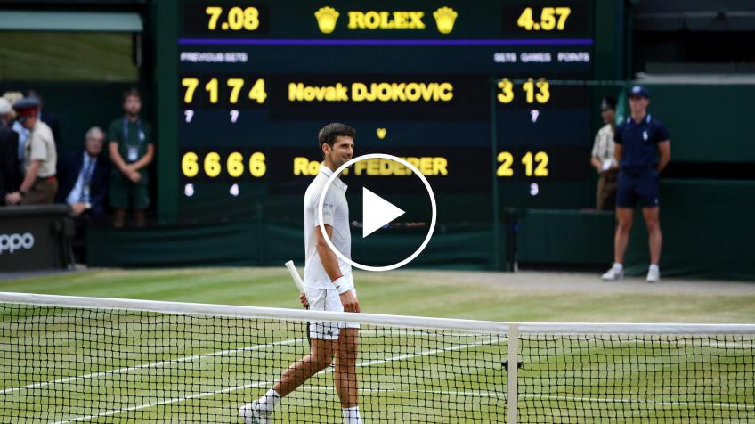 Wimbledon: Roger Federer vs Novak Djokovic's 2019 final