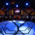 6 de junio de 2020;  Las Vegas, NV, Estados Unidos;  Una vista general del octágono antes de UFC 250 en el UFC APEX.  Crédito obligatorio: Jeff Bottari / Zuffa LLC a través de USA TODAY Sports
