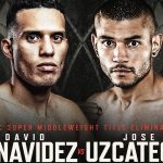 Conjunto David Benavidez vs José Uzcátegui, ganador en línea para Canelo Álvarez