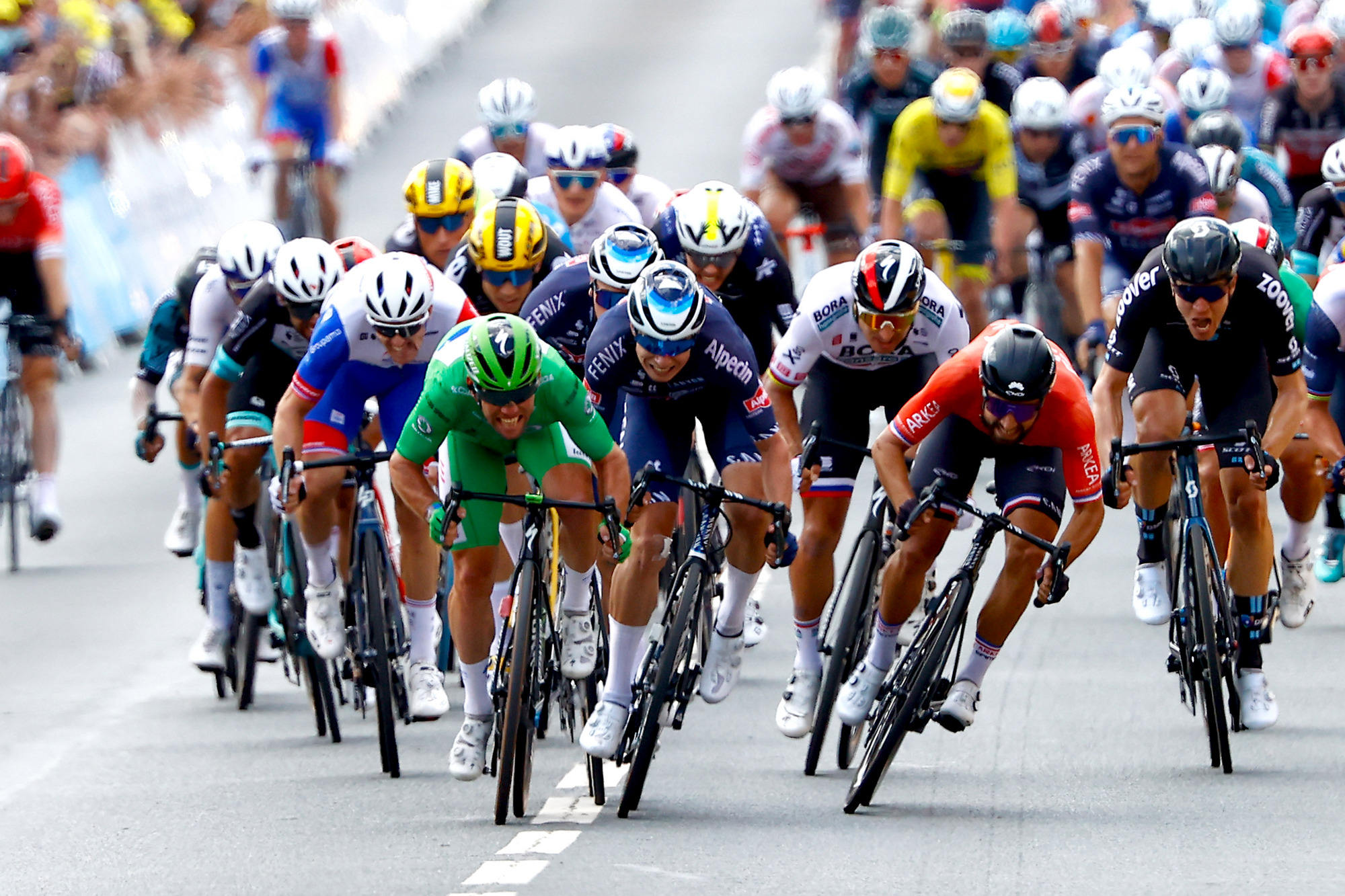 El consistente Bouhanni gana otro podio en el Tour de Francia