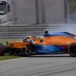 IMPRESCINDIBLE: Norris se burla de sí mismo después de girar al salir de la curva 1 en Austria