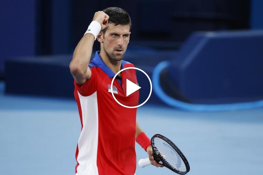 Tokio 2021: Novak Djokovic vs LO MÁS DESTACADO de Struff