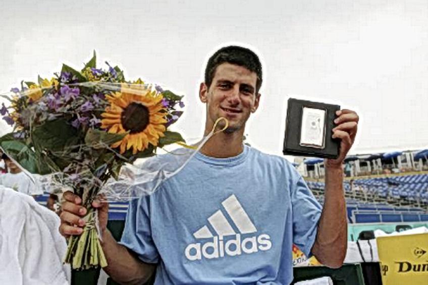 Hoy en día: Novak Djokovic levanta su primer título ATP en Amersfoort