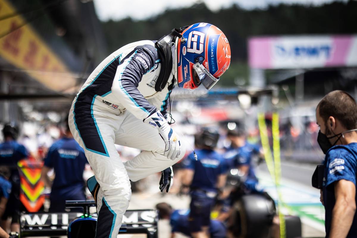 George Russell (GBR) Williams Racing FW43B.  26.06.2021.  Campeonato del Mundo de Fórmula 1, Rd 8, Steiermark Grand Prix, Spielberg