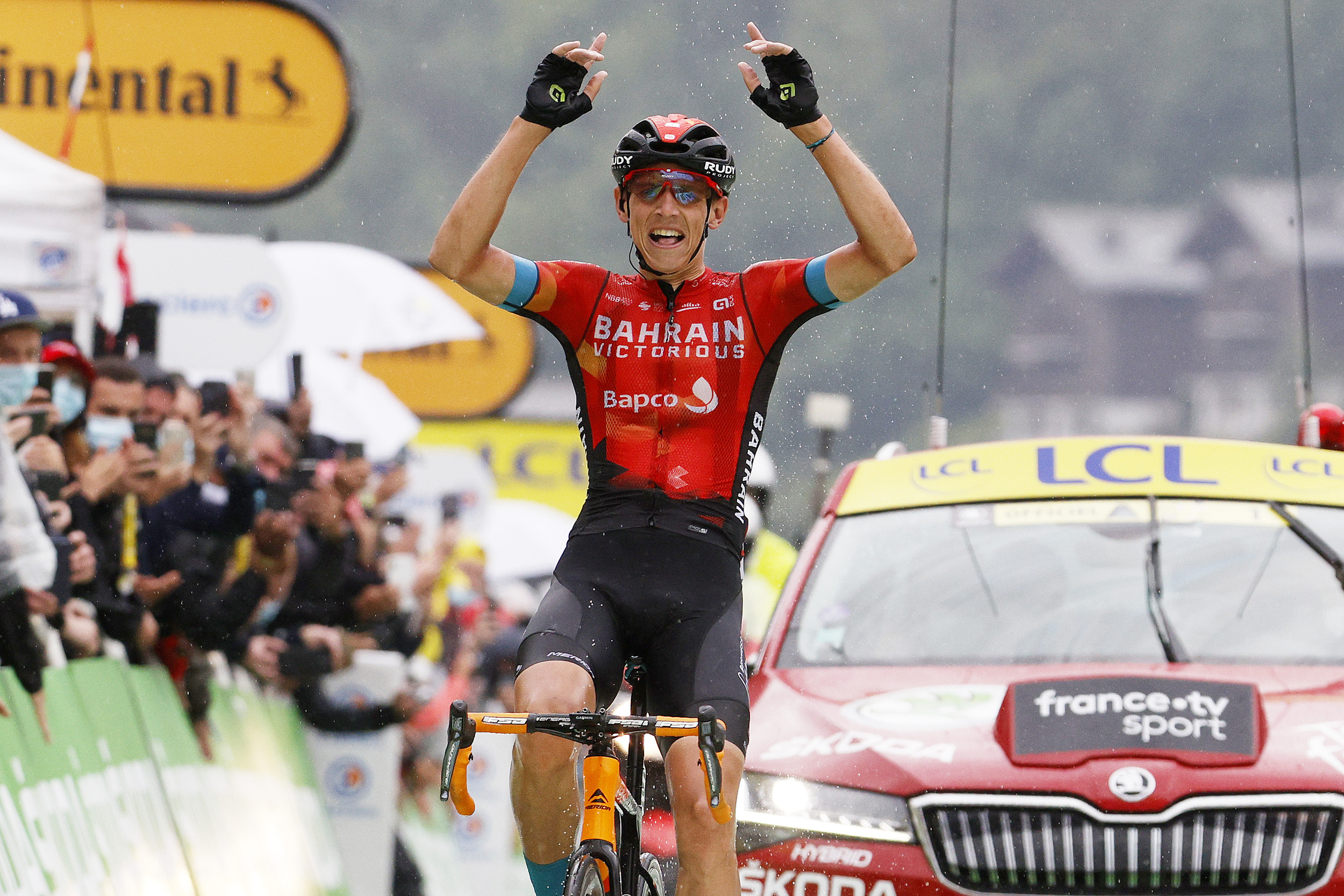 Tour de Francia: Dylan Teuns escuchó mal la radio, pensó que tenía una brecha más grande que lo ayudó a ganar la etapa ocho
