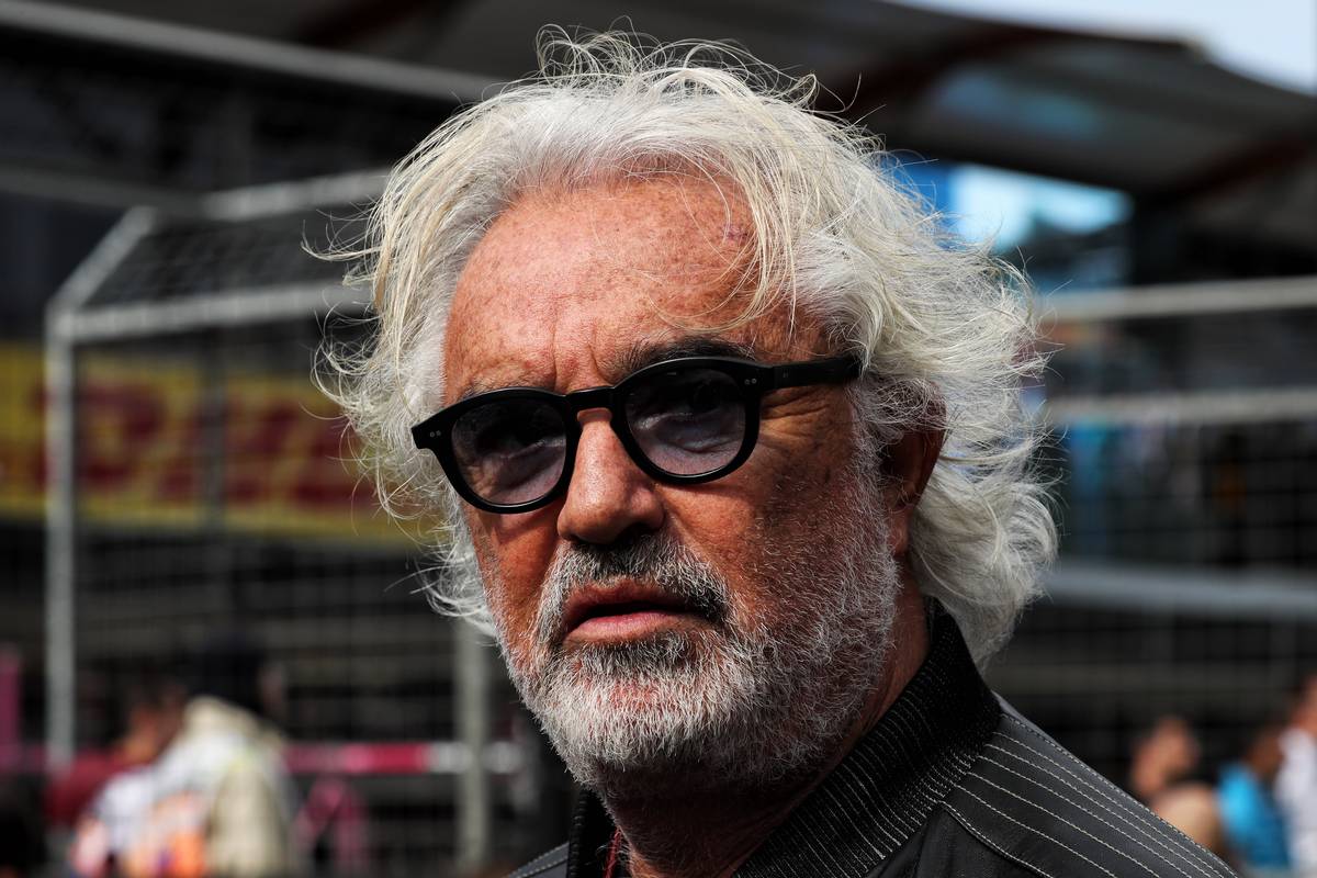 Flavio Briatore (ITA) en la parrilla.  29.04.2018.