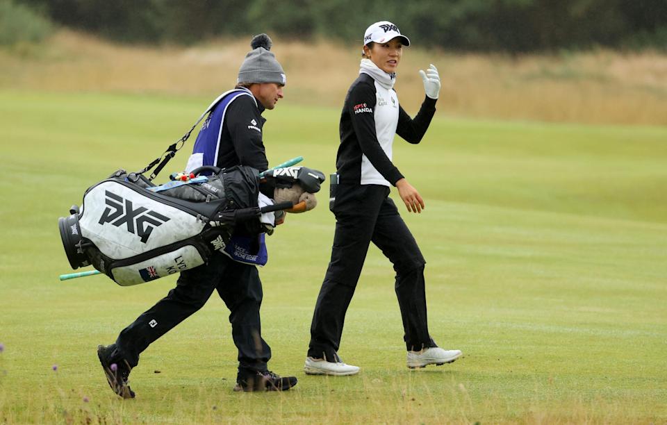 El fabuloso búnker de Lydia Ko se disparó de rodillas en Carnoustie: 'al menos no plantes cara'