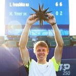 Ilya Ivashka reacciona a la conquista de su primer título ATP en el Winston-Salem Open