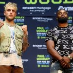 Jake Paul (izquierda) y Tyron Woodley (derecha) se enfrentan en Cleveland el 29 de agosto