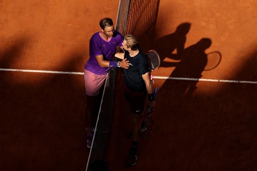 'Rafael Nadal juega un tenis increíble bajo presión', dice Denis Shapovalov