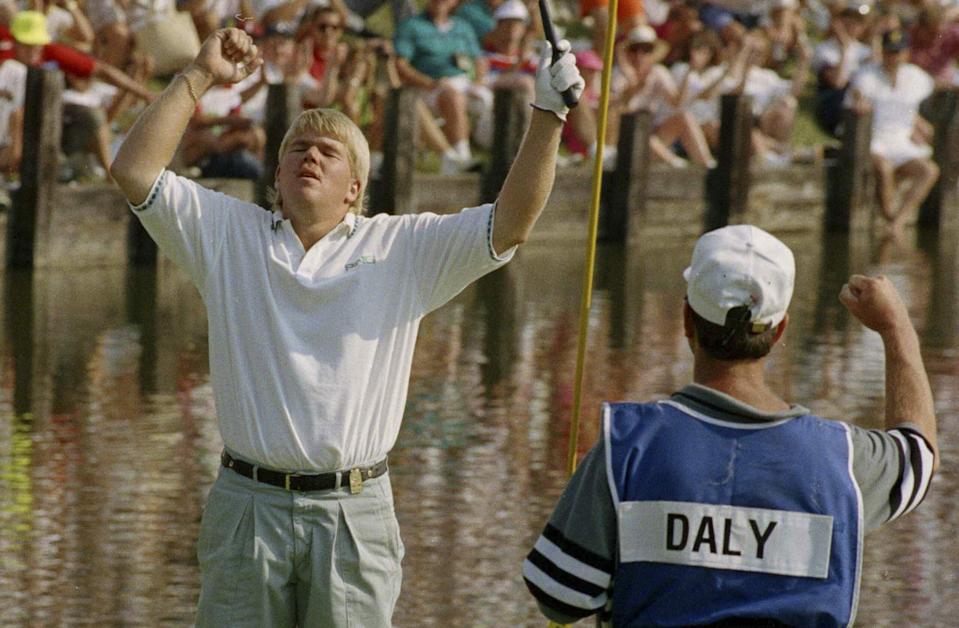 ¿Fue la increíble victoria de John Daly en el Campeonato de la PGA en Crooked Stick la victoria mayor más improbable?