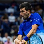 Revés de Novak Djokovic en el US Open