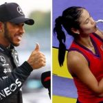 Emma Raducanu: Genial conocer a Lewis Hamilton, es una gran inspiración
