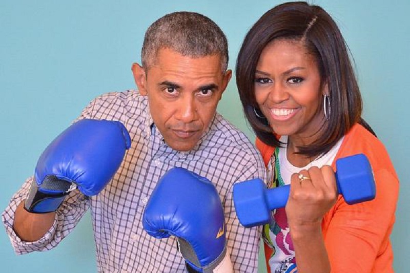 Boxeo de Barack Obama