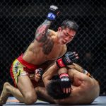 La estrella de MMA de Corea del Sur, Kim Jae Woong, lucha contra el luchador japonés Tetsuya Yamada en ONE: BIG BANG II en diciembre de 2020