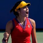 La clasificatoria Emma Raducanu reacciona ante la derrota de Belinda Bencic en la semifinal del US Open