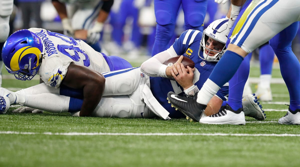 Lesión de Carson Wentz: Colts QB se esguince ambos tobillos, en duda vs Titans