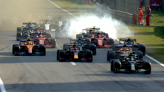 MIRAR: Comienzo dramático del F1 Sprint en Monza cuando Gasly se estrella en la vuelta 1