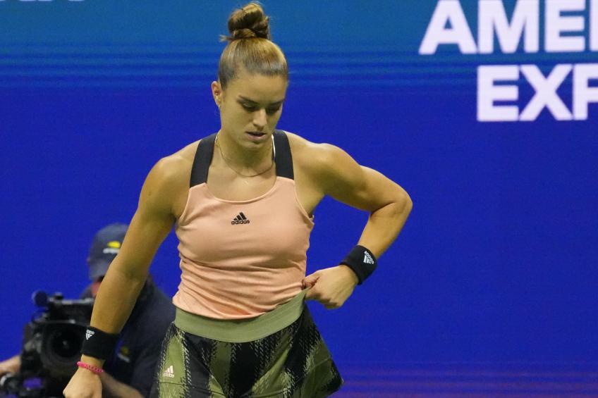 Maria Sakkari analiza su decepcionante actuación en las semifinales del US Open