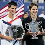 Joven Novak Djokovic: 'Perdí ante Roger Federer, pero deberíamos encontrarnos de nuevo'