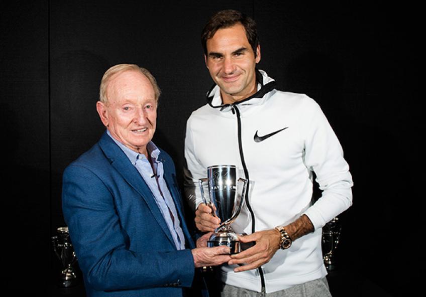 Roger Federer: Rod Laver es una leyenda e ícono absoluto