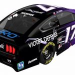 Defensa violeta - NASCAR - Chris Buescher