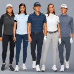 Equipo de golf ajustado de tejidos de alto rendimiento con estilo de lujo