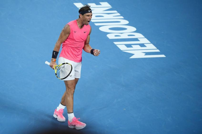 Toni Nadal: Rafael Nadal está practicando bien, debería estar al 100 por ciento en el Abierto de Australia