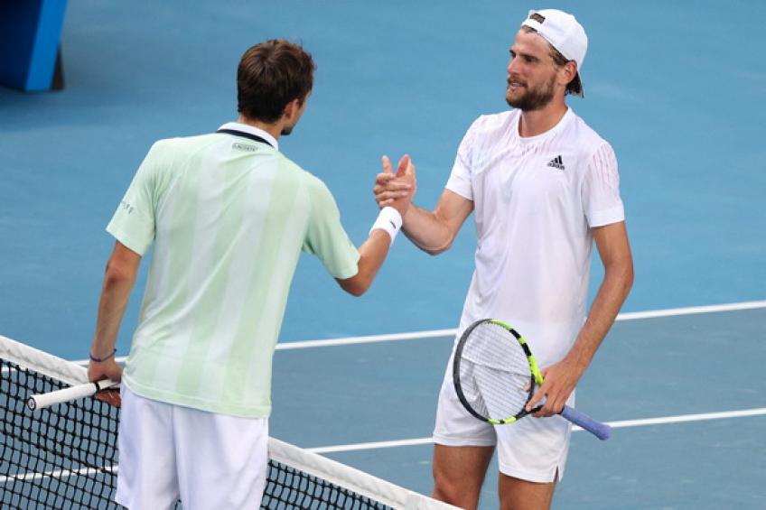ATP Australian Open: Daniil Medvedev derrotó a Maxime Cressy para entrar a cuartos
