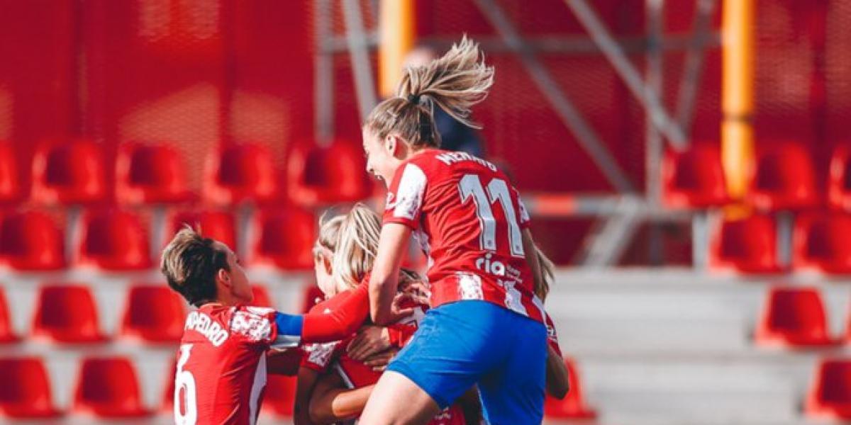 El Atlético Femenino quiere seguir fuerte ante el Sporting de Huelva