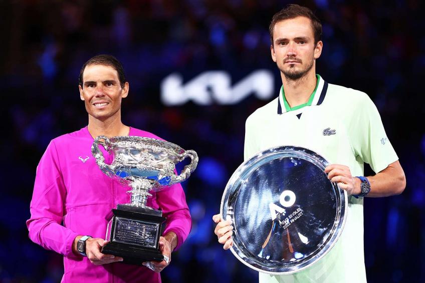 Daniil Medvedev: Gran respeto por Rafael Nadal, me sorprendió lo que hizo