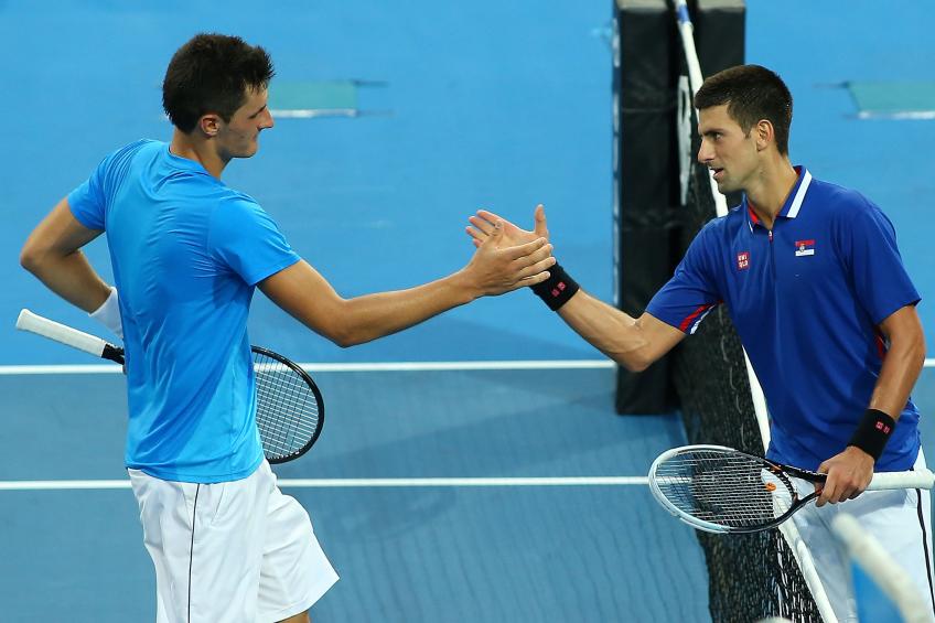 Bernard Tomic: Irreal lo que le pasó a Novak Djokovic, se recuperará