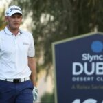 Joachim Hansen lidera el Slync.io Dubai Desert Classic, pero la primera ronda se suspendió debido a la oscuridad