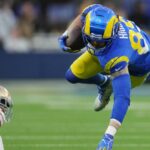 Lesión de Tyler Higbee: ala cerrada de los Rams vs 49ers (rodilla)
