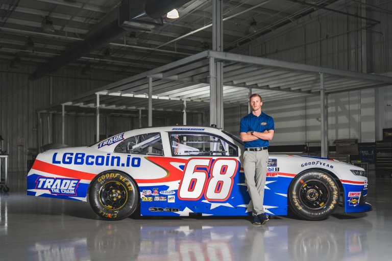 Brandon Brown - Let's Go Brandon NASCAR Paint Scheme - LGBCoin