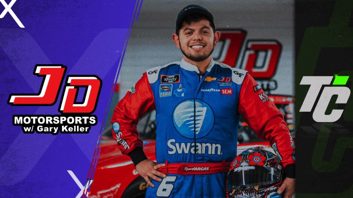 Ryan Vargas regresa a JD Motorsports a tiempo completo para la temporada 2022 de la serie Xfinity