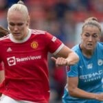 Maria Thorisdottir y Filippa Angeldahl juegan en el Manchester United y el Manchester City
