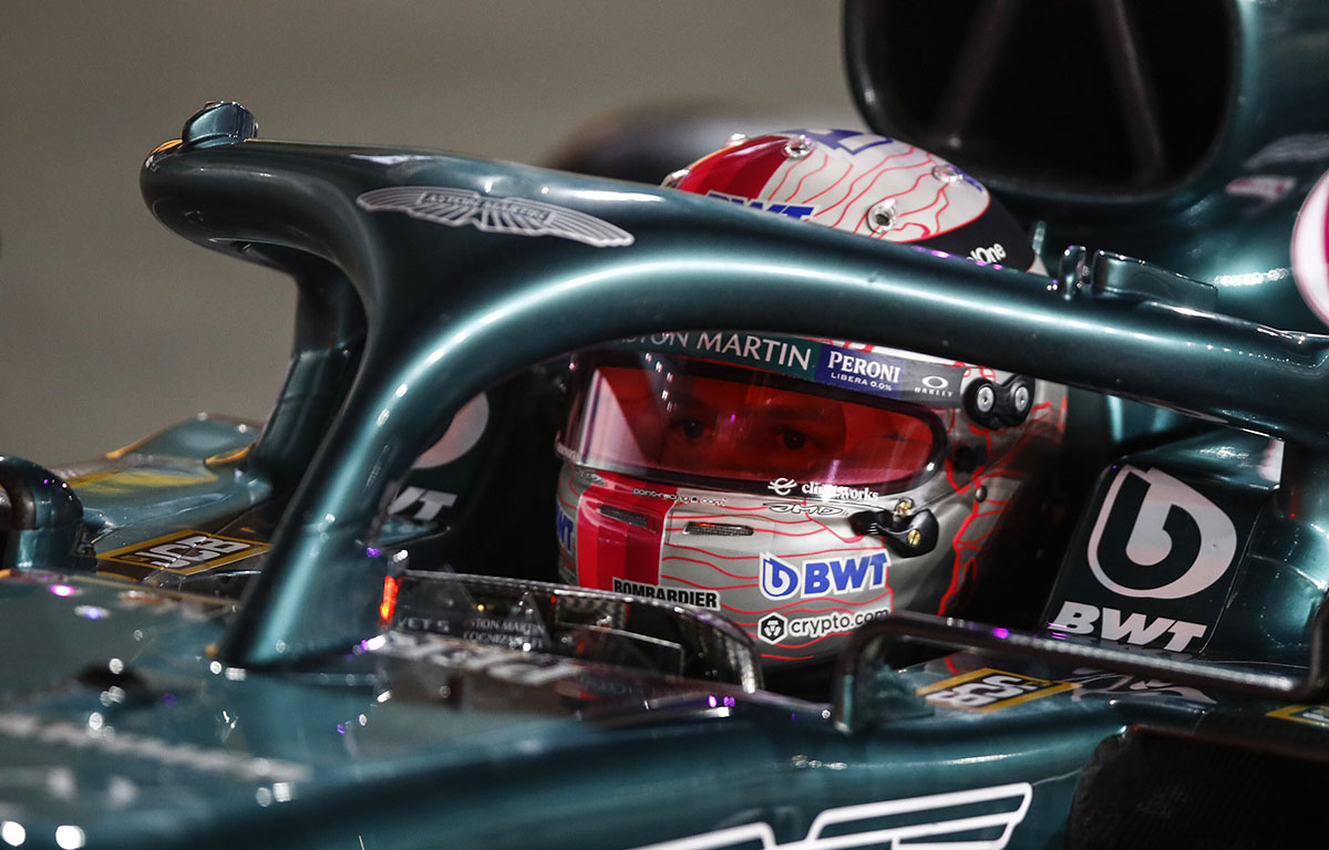Sebastian Vettel en el Gran Premio de Qatar.  Catar Noviembre 2021
