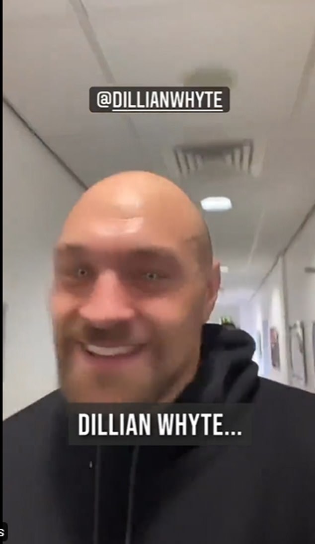 Tyson Fury ha confirmado que se enfrentará a DIllian Whyte a continuación por el título de peso pesado